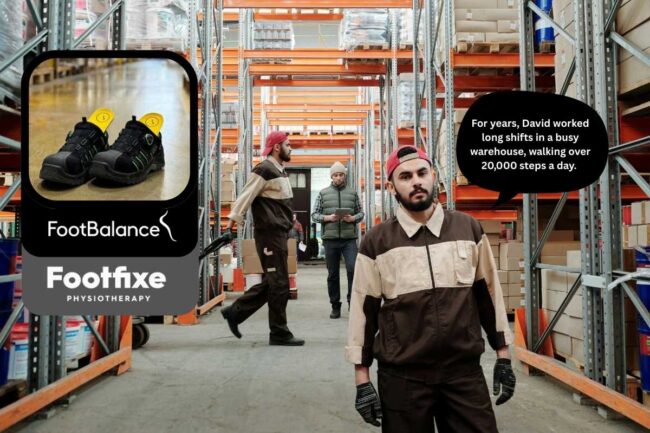 Add a little bit of body text Employee Wellbeing, FootBalance, Footfixe